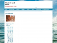 wasserundland.de Webseite Vorschau
