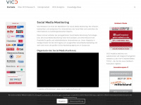 social-media-monitoring.org Webseite Vorschau