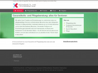 gesundheits-und-pflegeberatung.de Webseite Vorschau