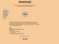 baubiologie-linsenmaier.de Webseite Vorschau