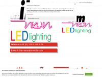 ilm-neon.de Webseite Vorschau
