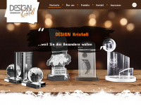 design-kristall.de Webseite Vorschau