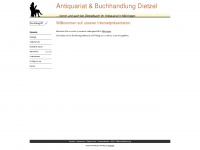 dietzelbuch.de Webseite Vorschau
