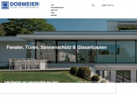 dobmeier-fenster.de Webseite Vorschau