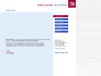 druck-richter.de Webseite Vorschau
