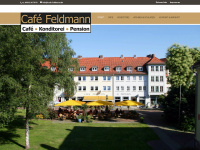 cafe-feldmann.de Webseite Vorschau