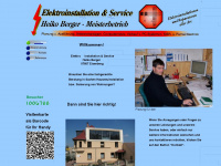 elektroberger.com Webseite Vorschau