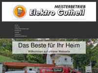 elektro-gutheil.de Webseite Vorschau