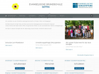 evangelische-grundschule-gotha.de Webseite Vorschau