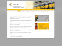factum-gmbh.com Webseite Vorschau