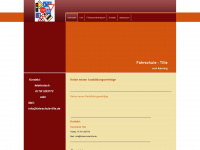 fahrschule-tille.de Webseite Vorschau