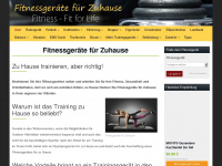 fitness-fitforlife.de Webseite Vorschau