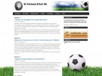 fortuna-erfurt.de Webseite Vorschau