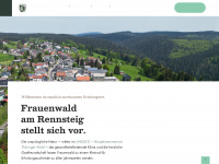 frauenwald.de Webseite Vorschau