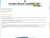 friebel-druck.de Webseite Vorschau