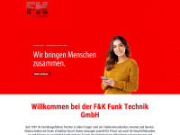 funk-erfurt.de Webseite Vorschau