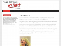 tanzzentrum-intakt.de Webseite Vorschau