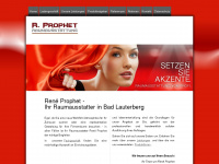 prophet-raumausstattung.de Webseite Vorschau