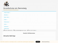 grundschule-am-rennsteig.de Webseite Vorschau