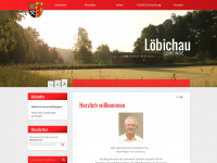 gemeinde-loebichau.de Webseite Vorschau