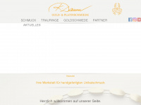goldschmiede-damm.de Webseite Vorschau