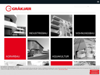 graakjaer.de Webseite Vorschau