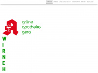 gruene-apotheke-gera.de Webseite Vorschau