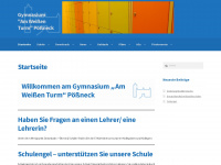 gymnasium-poessneck.de Webseite Vorschau