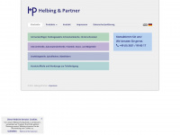 helbing-partner.com Webseite Vorschau