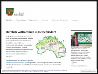 helbeduendorf.de Webseite Vorschau