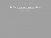 hochhaus-automobile.de Webseite Vorschau