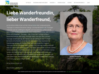 wanderverband-thueringen.de Webseite Vorschau
