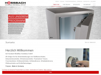 hossbach-tresore.de Webseite Vorschau