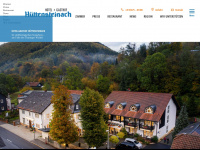 hotel-huettensteinach.de Webseite Vorschau