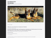 hundepension-reinlaender.de Webseite Vorschau