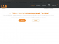 iab-innenausbau.de Webseite Vorschau
