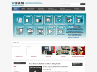 ifam-erfurt.de Webseite Vorschau