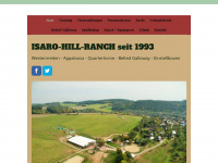 isaro-hill-ranch.de Webseite Vorschau