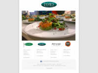 james-catering.de Webseite Vorschau