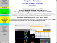 klingenfuss.org Webseite Vorschau