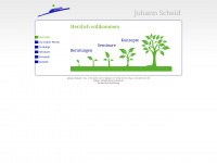 johann-scheid.de Webseite Vorschau