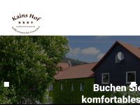 hotelkainshof.com Webseite Vorschau