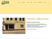 kaiser-baecker.de Webseite Vorschau