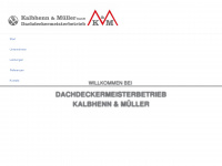 kalbhenn-mueller-dach.de Webseite Vorschau