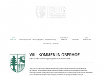 swg-oberhof.de Webseite Vorschau