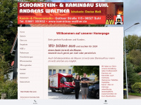 kaminbau-walther.de Webseite Vorschau