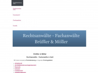bruessler-moeller-suhl.de Webseite Vorschau