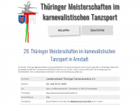 thueringenmeister.de Webseite Vorschau