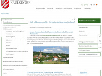 kaulsdorf-saale.de Webseite Vorschau
