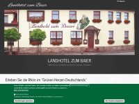 landhotel-zum-baier.de Webseite Vorschau